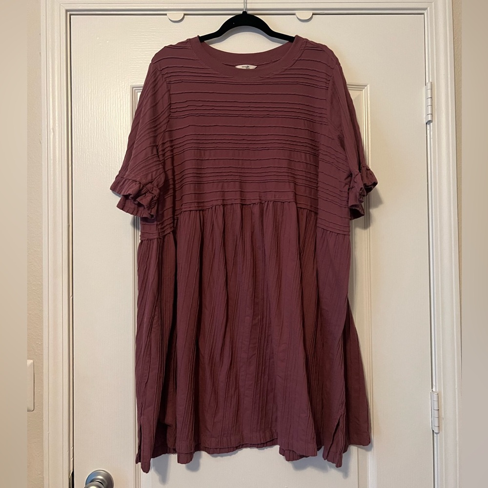 Terra & Sky Mauve Tunic Top